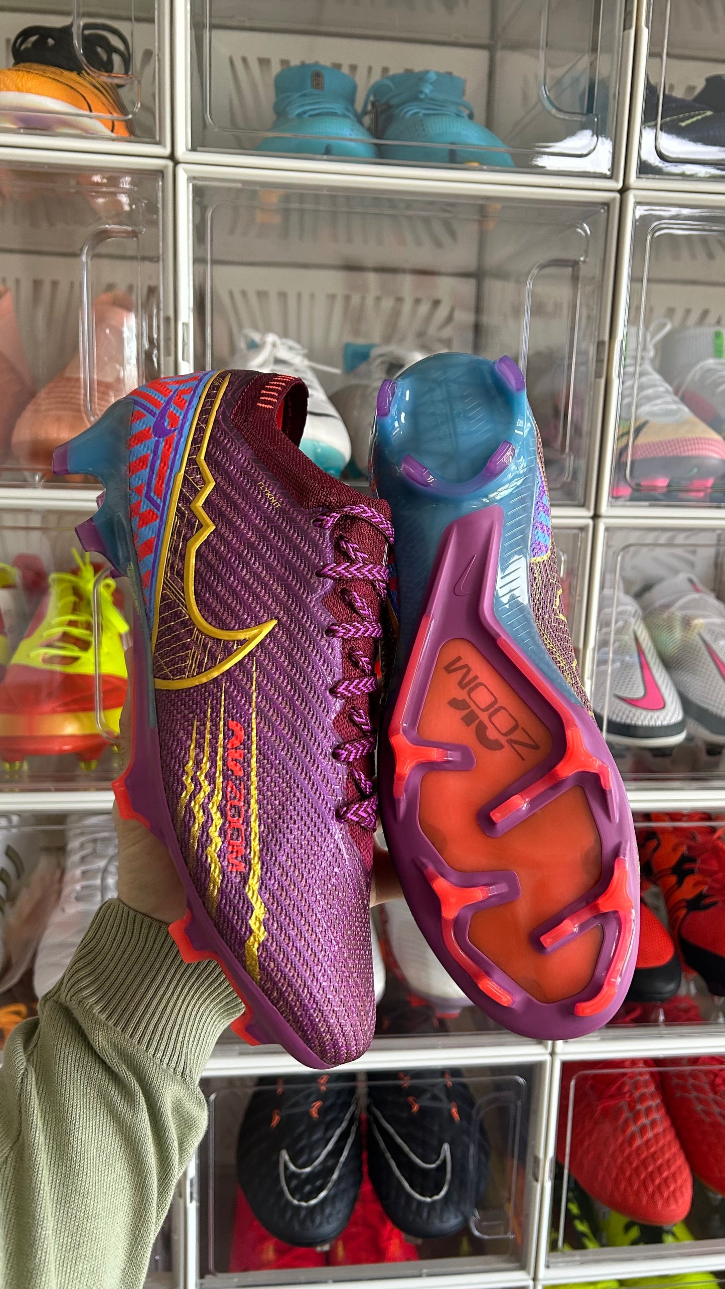 Nike mercurial vapor elite 15 fg km purple