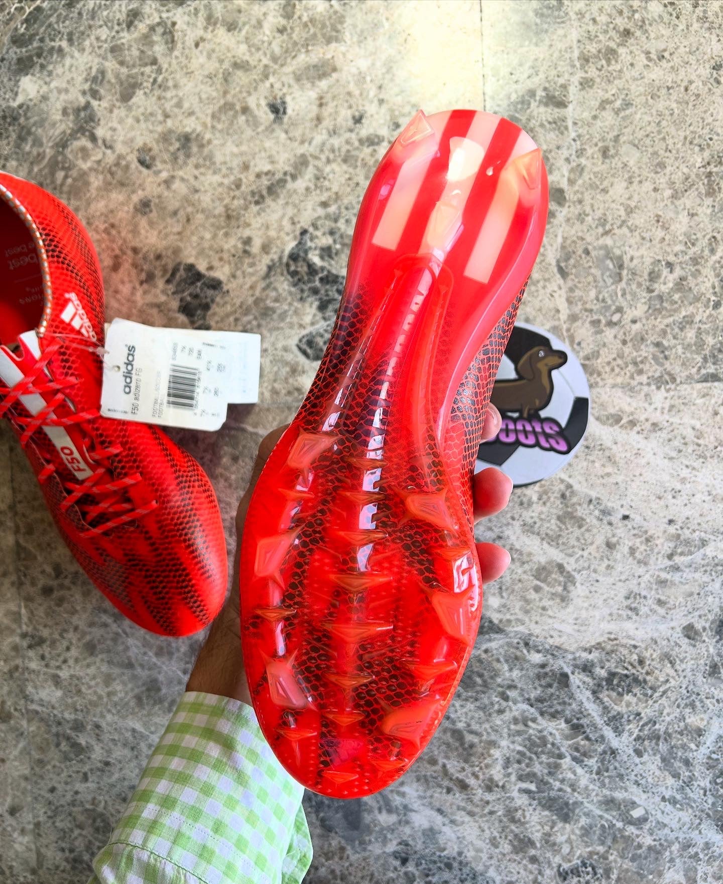 Adidas f50 adizero fg red