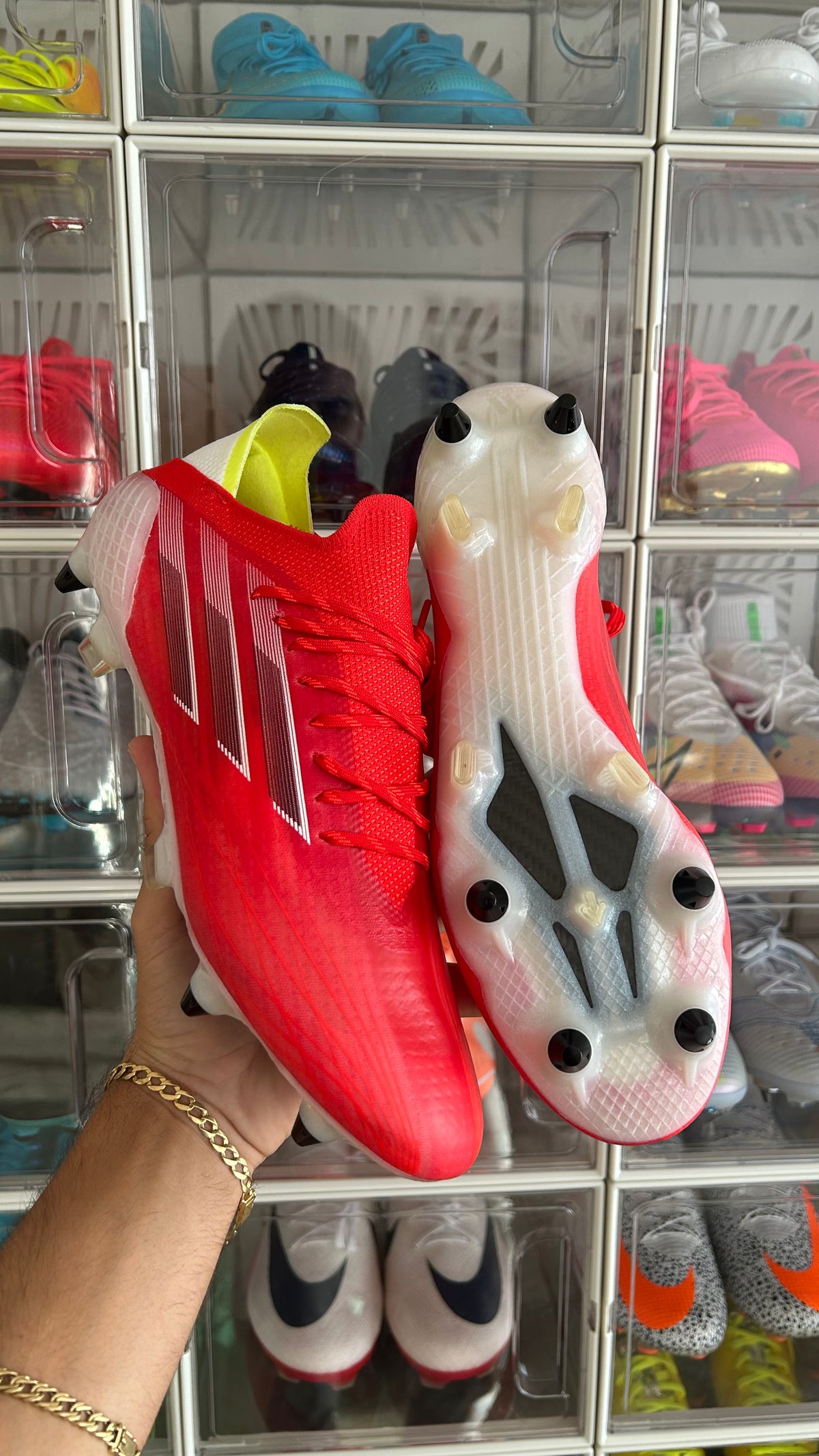 Adidas x speedflow.1 sg red