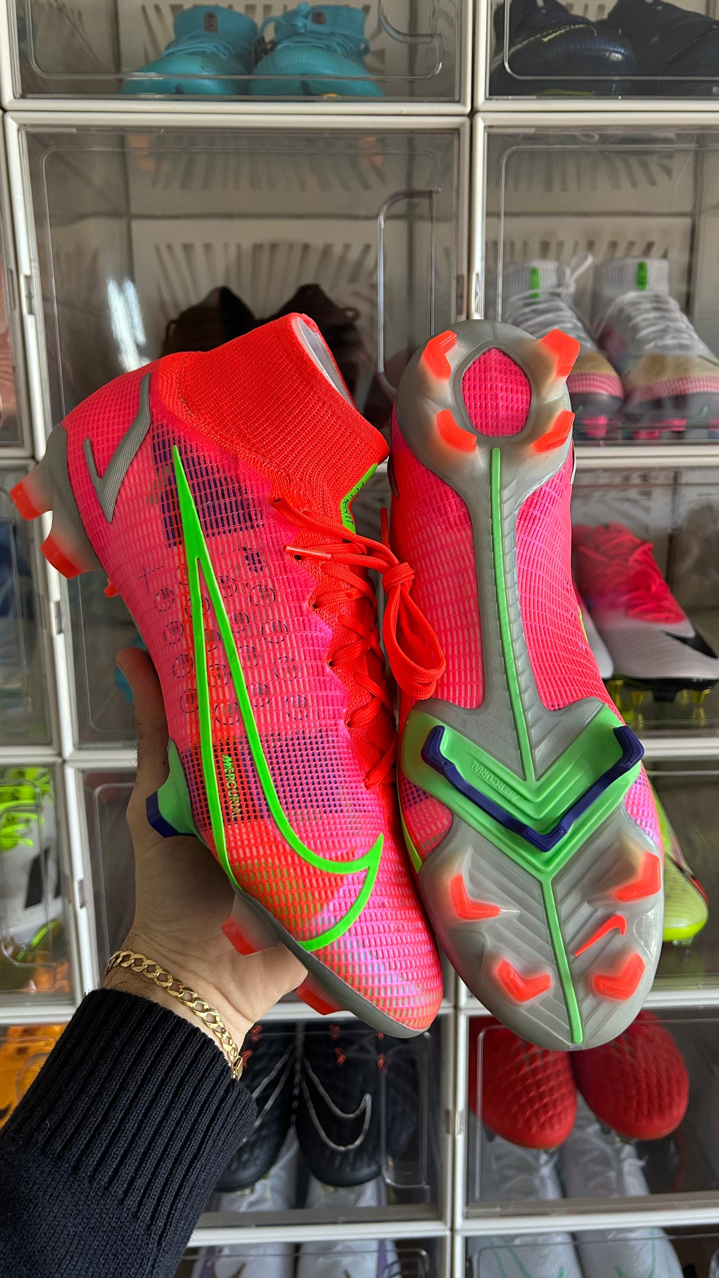 Nike mercurial superfly 8 elite fg red