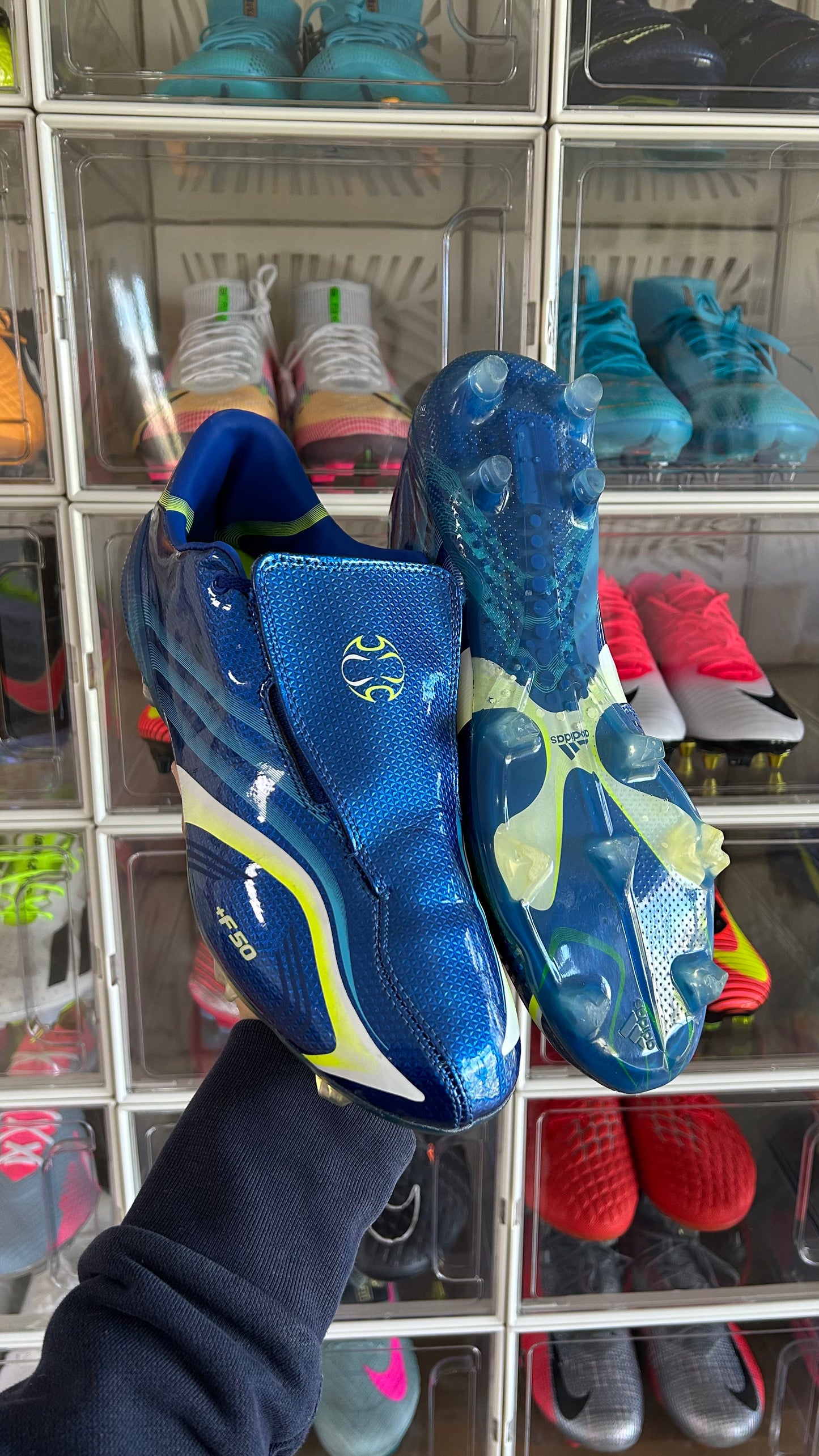 Adidas f50 tunit remake elite fg royal blue