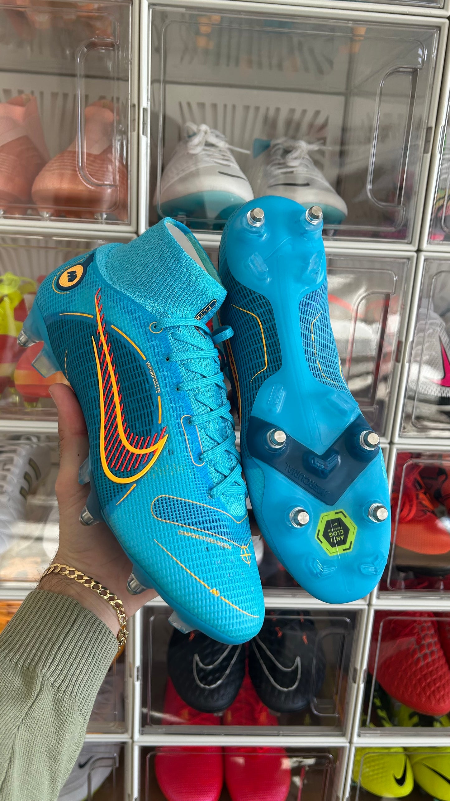 Nike superfly 8 elite sg blue