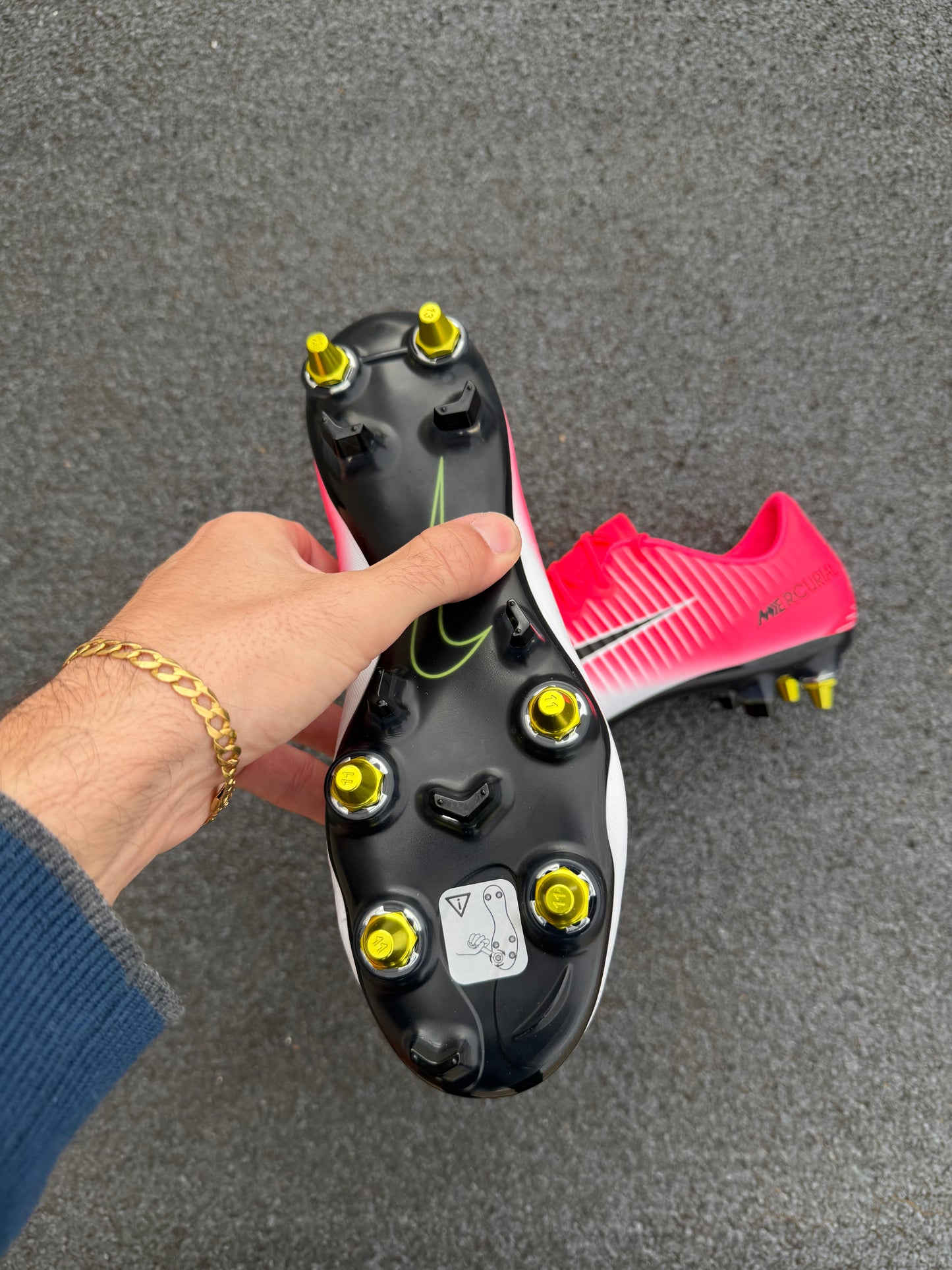 Nike mercurial vapor xi / 11 sg pink