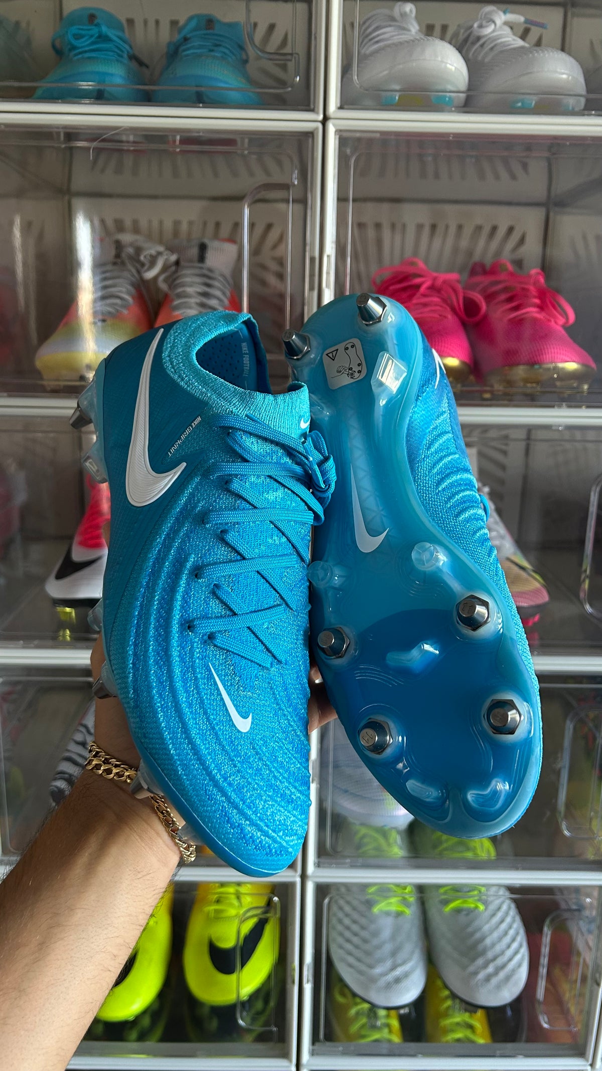 Nike phantom gx II/2 elite sg-pro blue