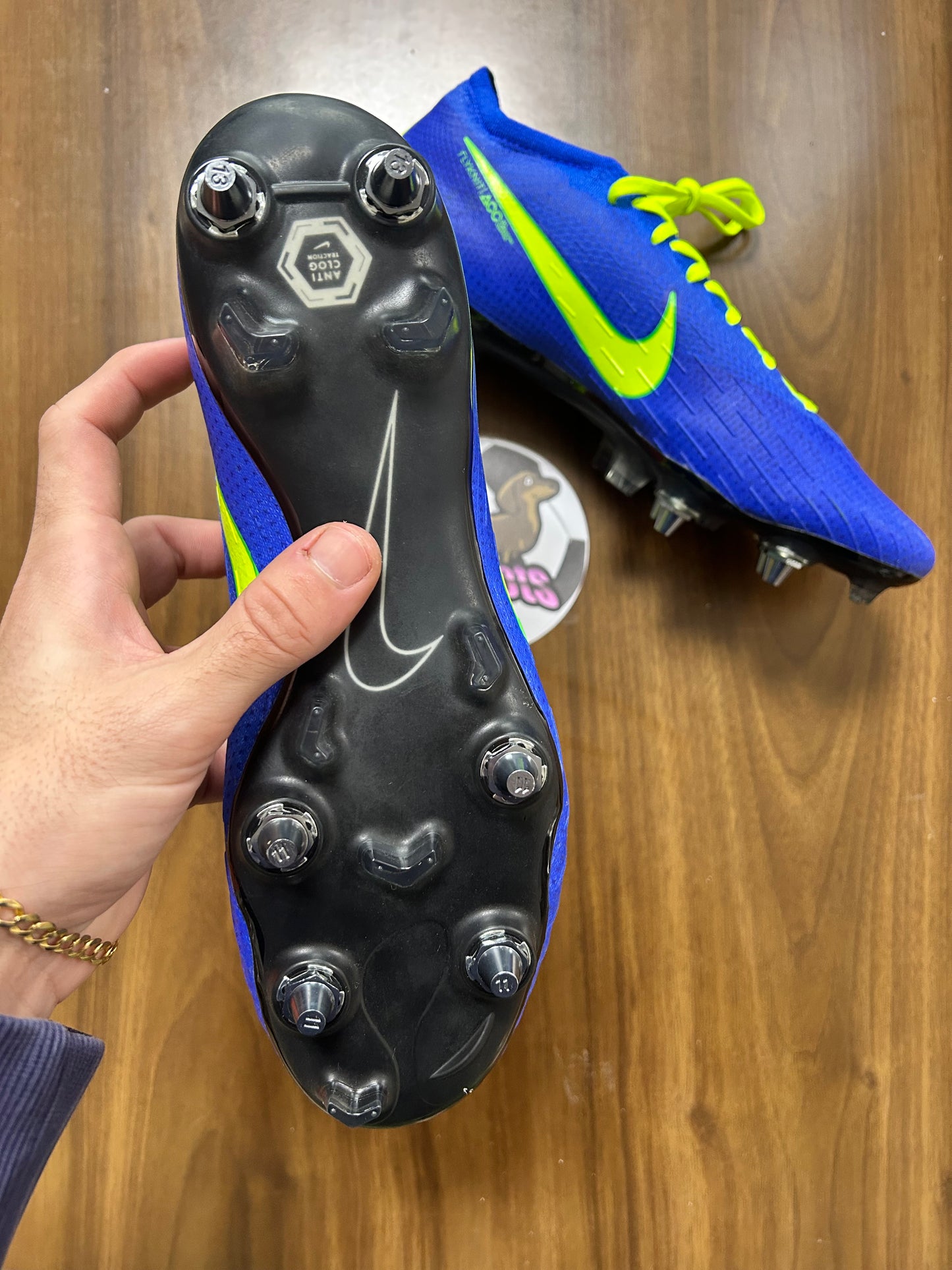 Nike mercurial vapor elite 12 sg Nike by you blue