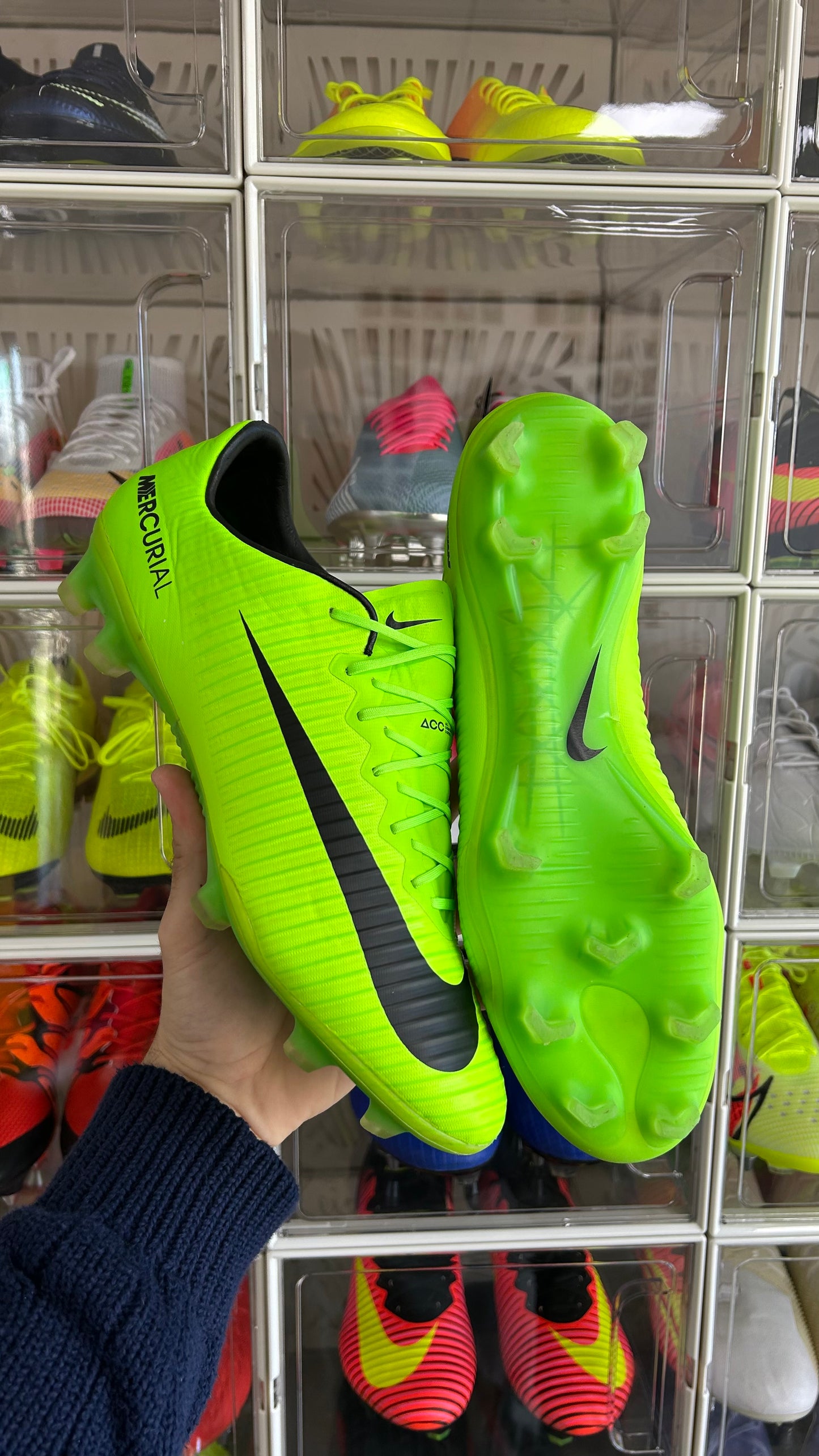 Nike mercurial vapor 11 xi fg green