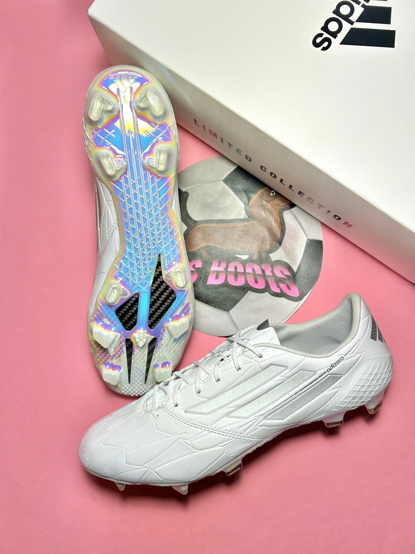Adidas f50 remake fg white