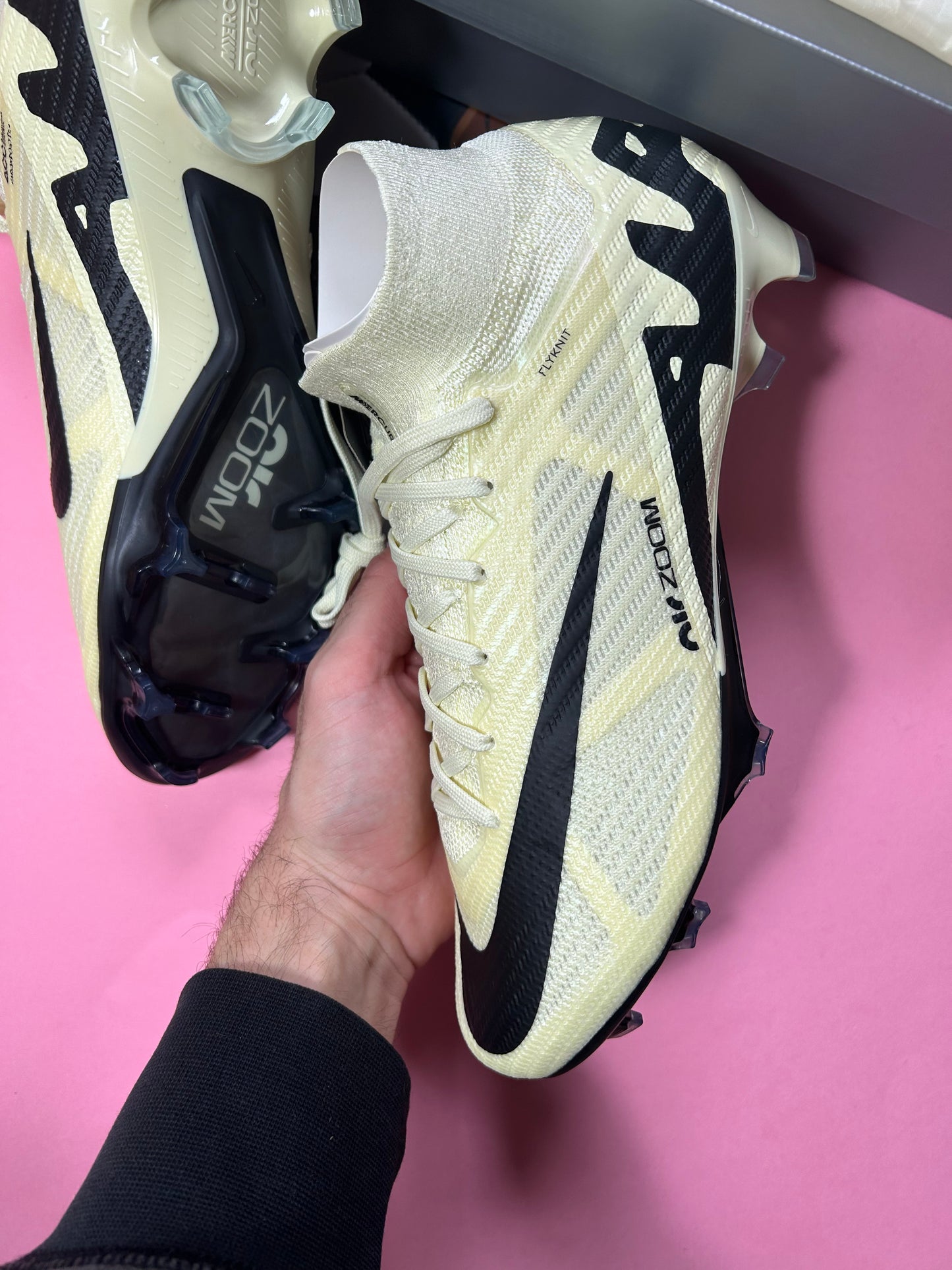 Nike mercurial superfly 9 elite fg beige