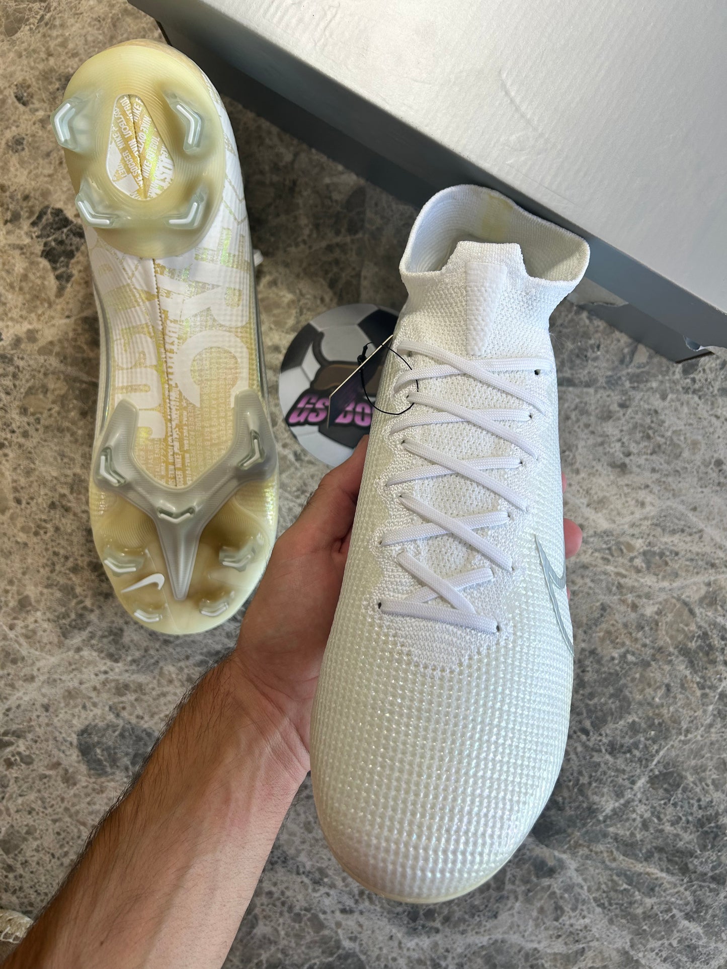Nike superfly 7 elite fg white
