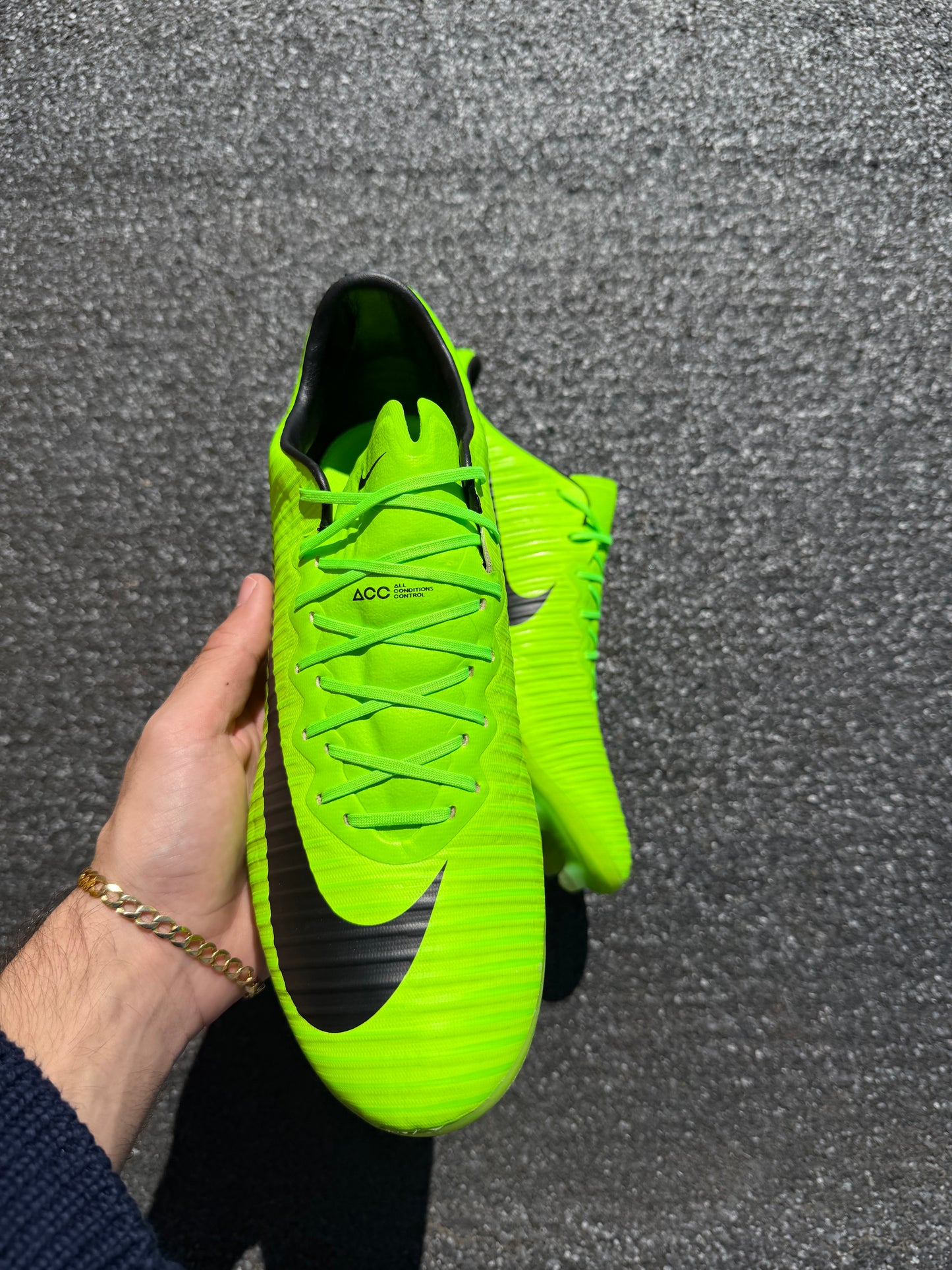 Nike mercurial vapor 11 xi fg green