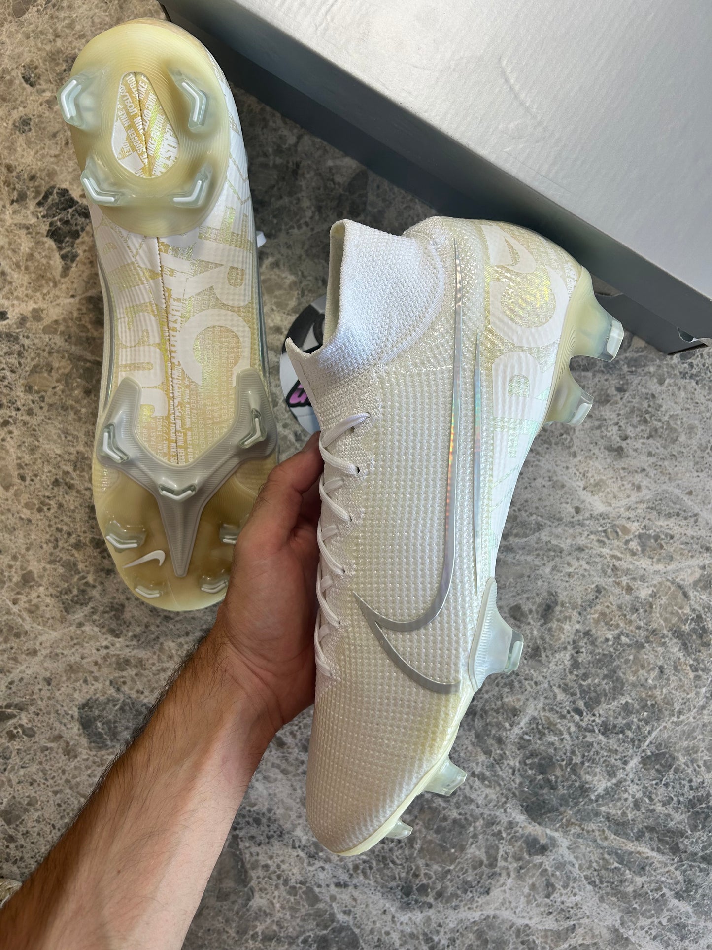 Nike superfly 7 elite fg white