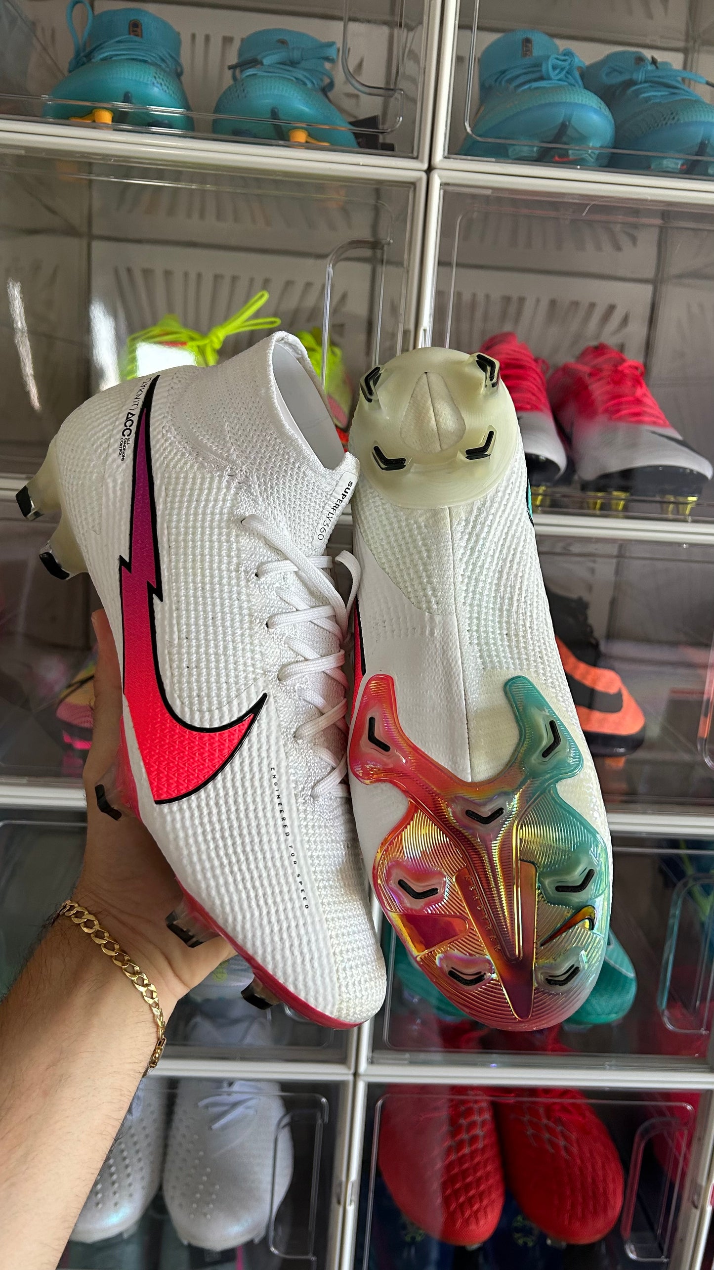 Nike mercurial superfly 7 elite fg flash crimson