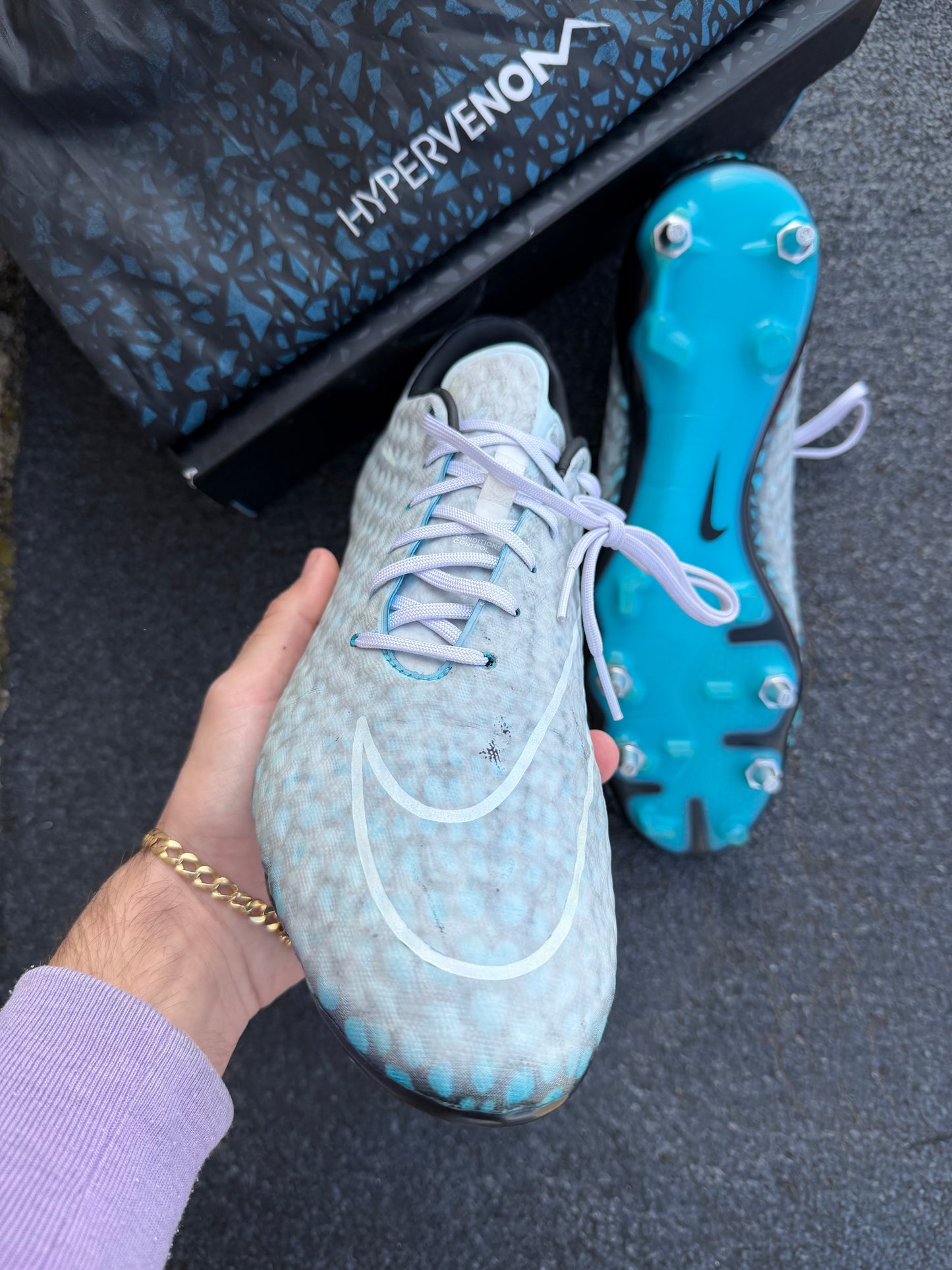 Nike hypervenom rgn hydra sg converted