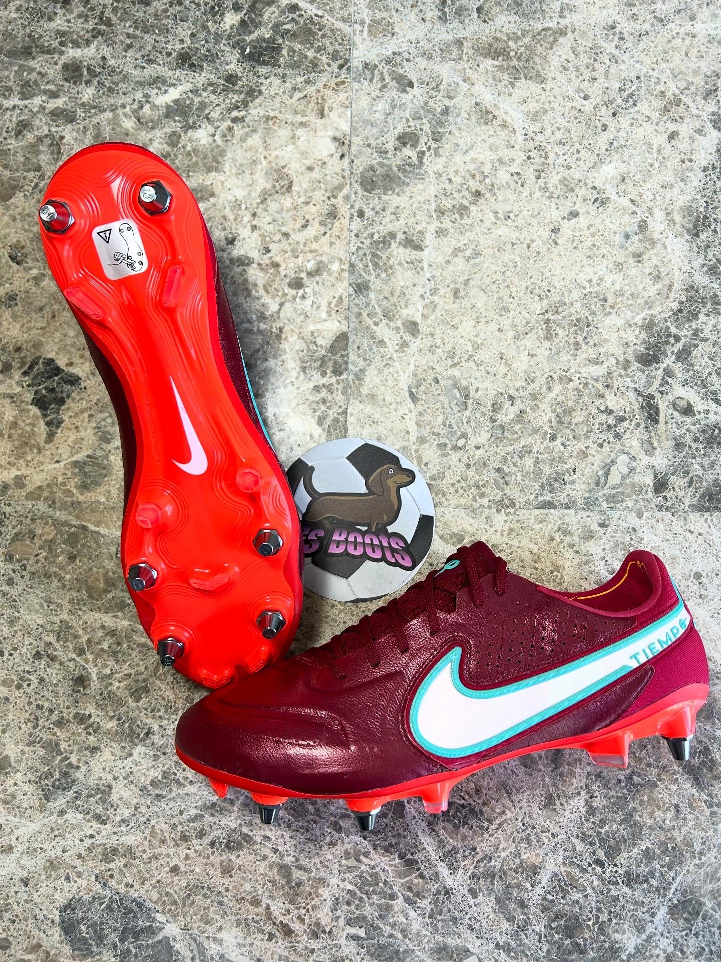 Nike tiempo legend 9 elite sg-pro player soleplate