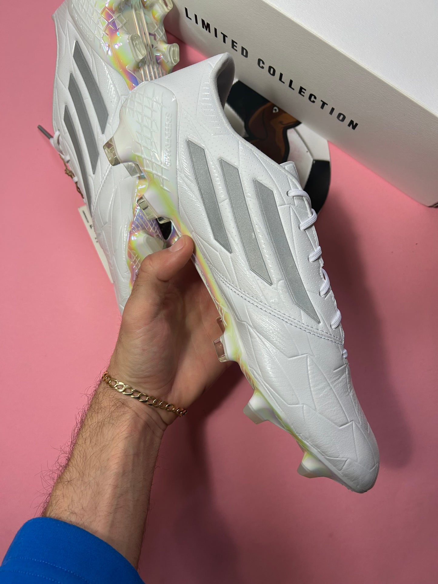 Adidas f50 remake fg white