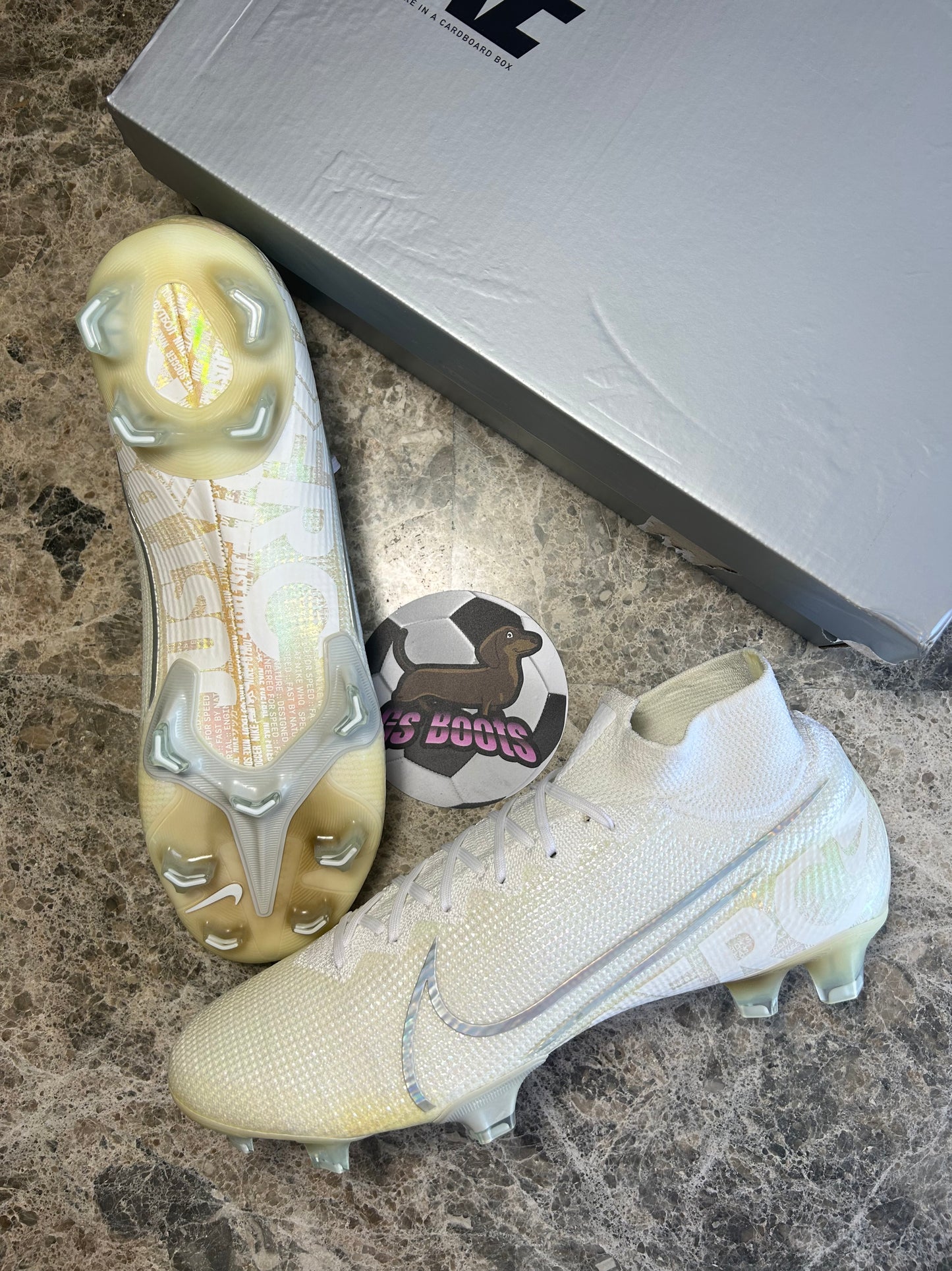 Nike superfly 7 elite fg white