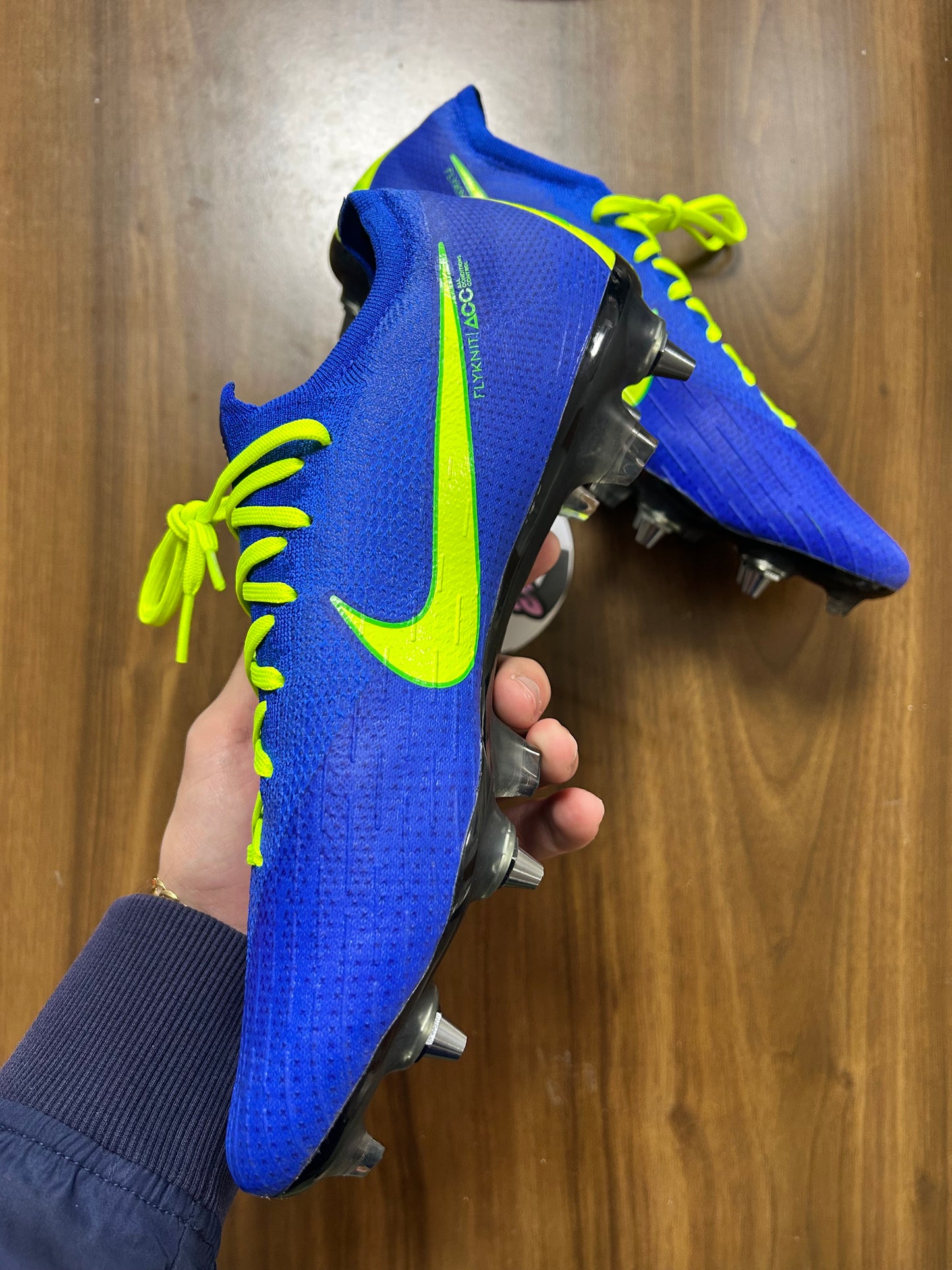 Nike mercurial vapor elite 12 sg Nike by you blue