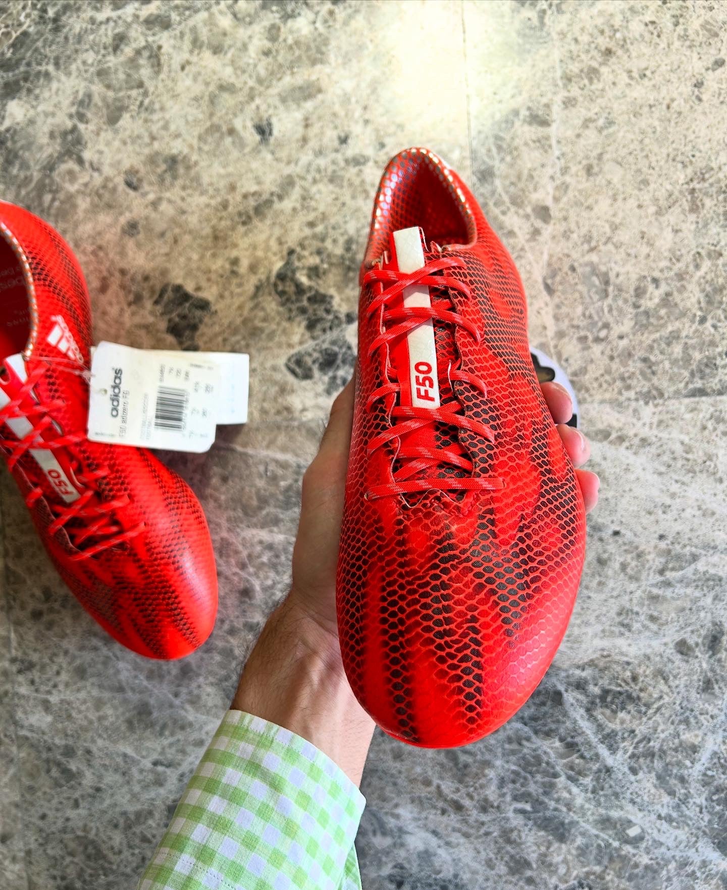 Adidas f50 adizero fg red