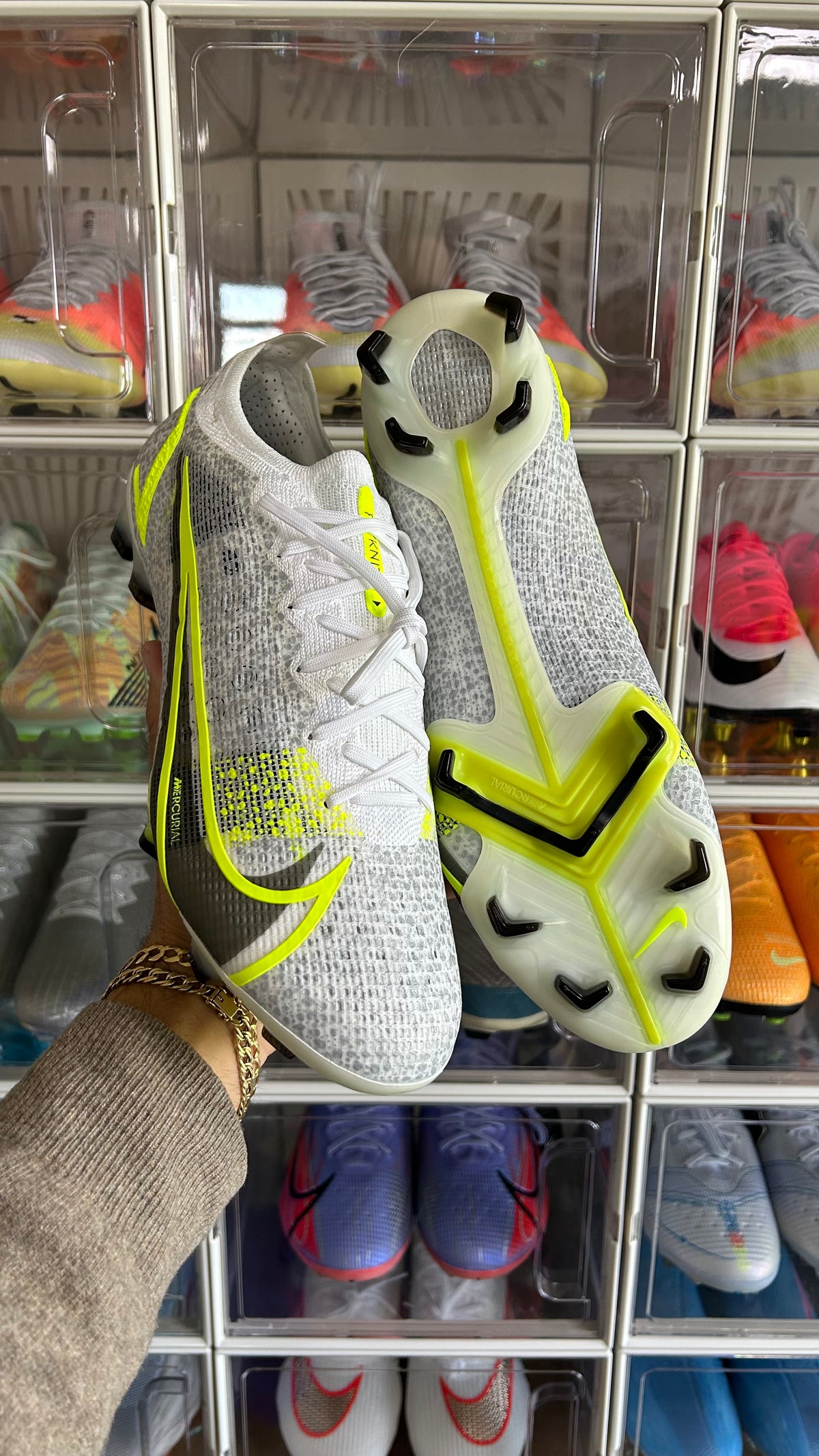 Nike mercurial vapor elite 14 fg silver safari