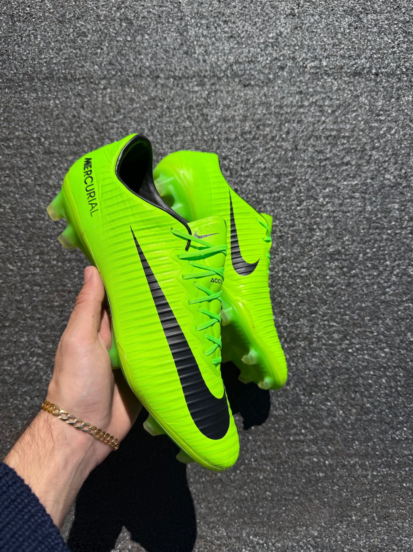 Nike mercurial vapor 11 xi fg green