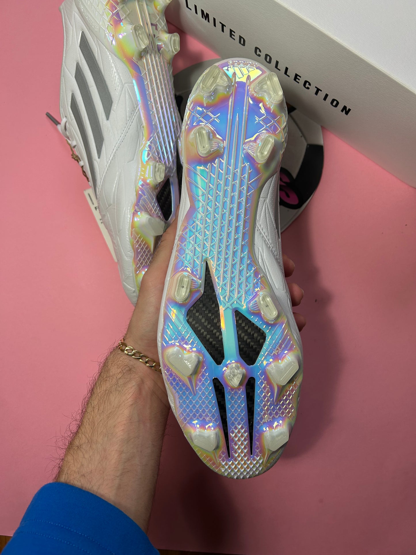 Adidas f50 remake fg white