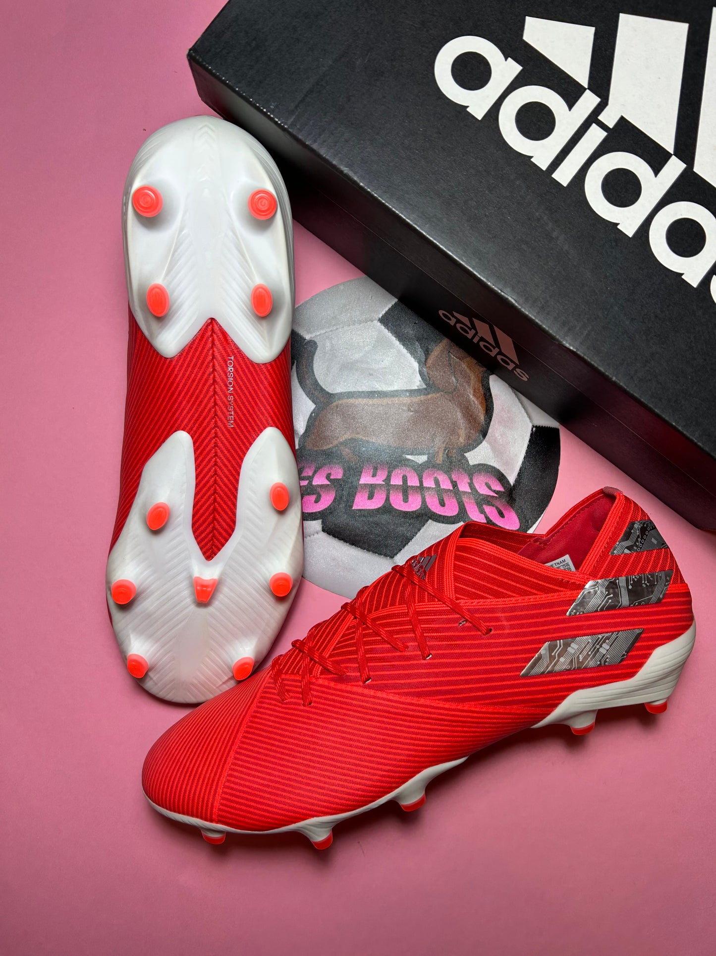 Adidas nemeziz 19.1 fg red