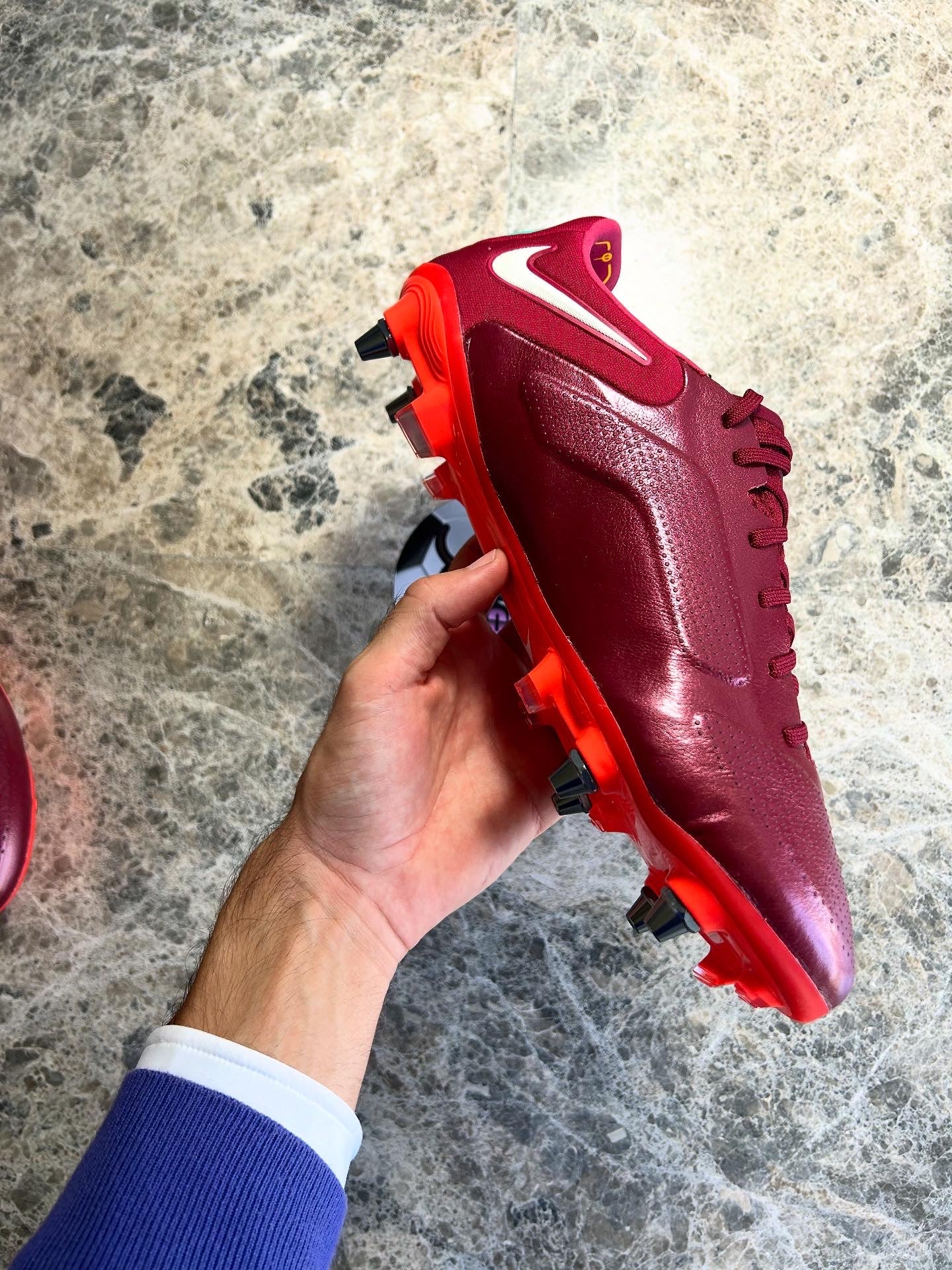 Nike tiempo legend 9 elite sg-pro player soleplate