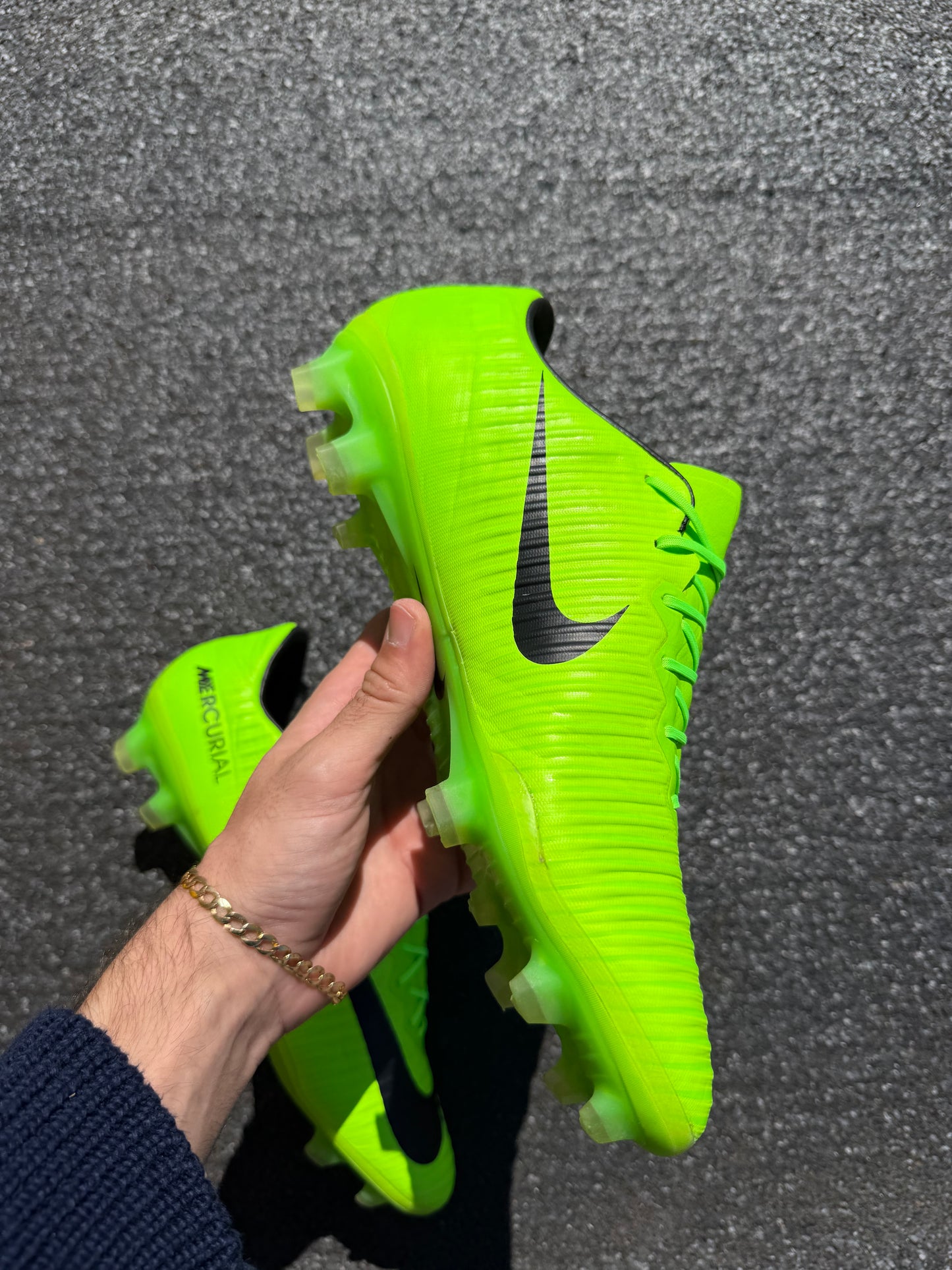 Nike mercurial vapor 11 xi fg green