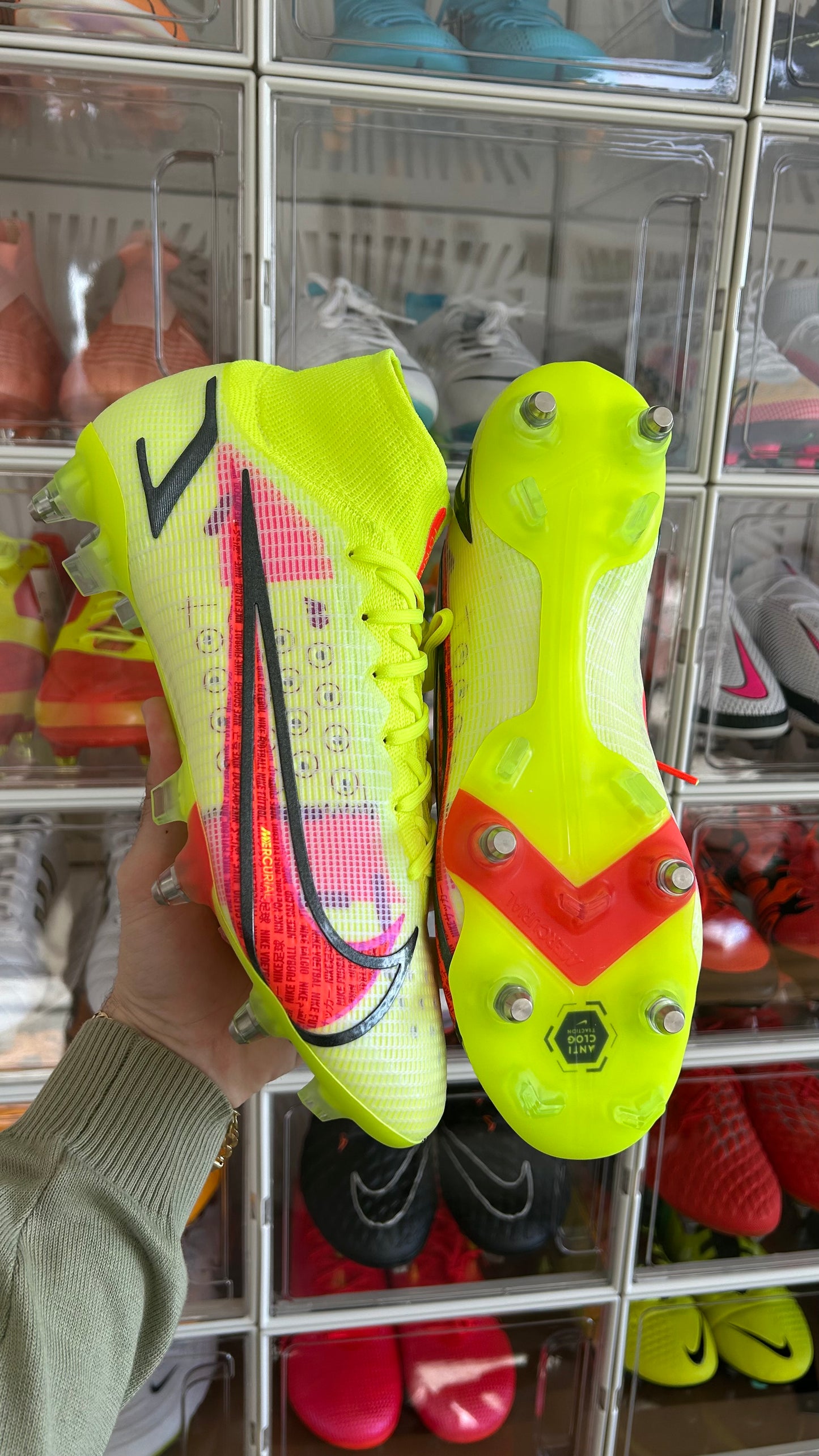 Nike superfly 8 elite sg yellow