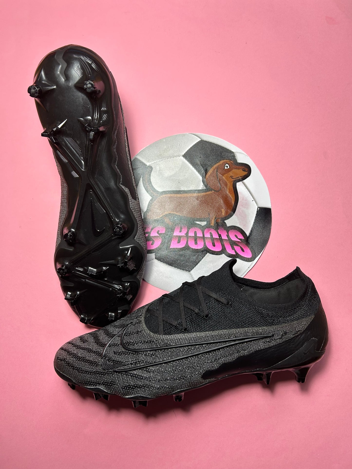 Nike phantom gx elite prototype / sample blackout fg