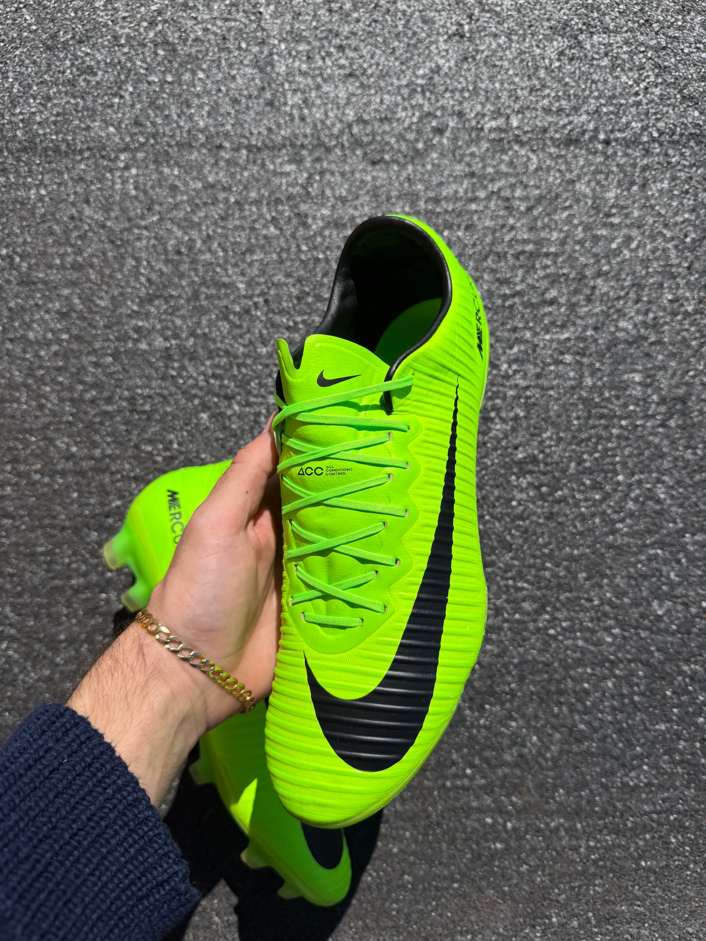 Nike mercurial vapor 11 xi fg green