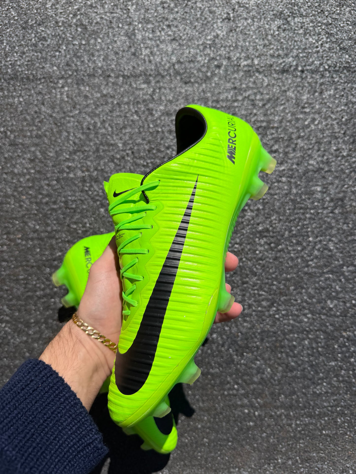 Nike mercurial vapor 11 xi fg green