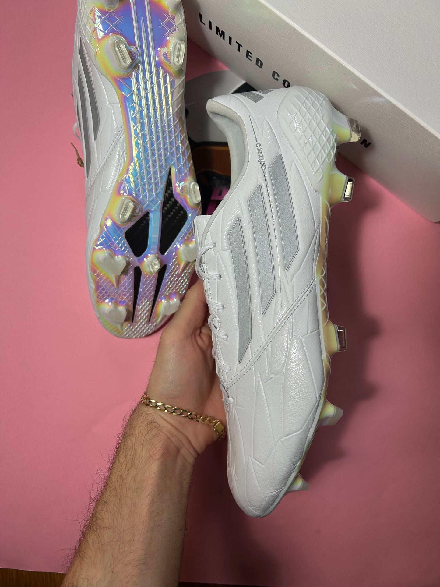 Adidas f50 remake fg white